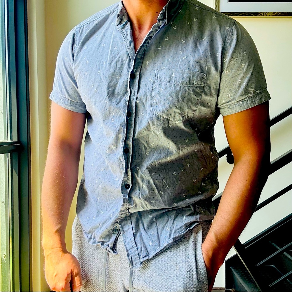 Sovereign Code - Nautical Button Up - image 1